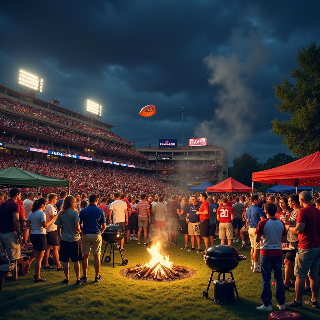 College Football Saturday Night: Tailgate Party