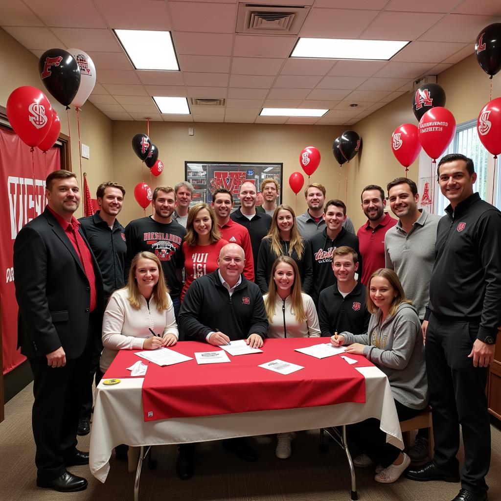 College Football Signing Day Celebration