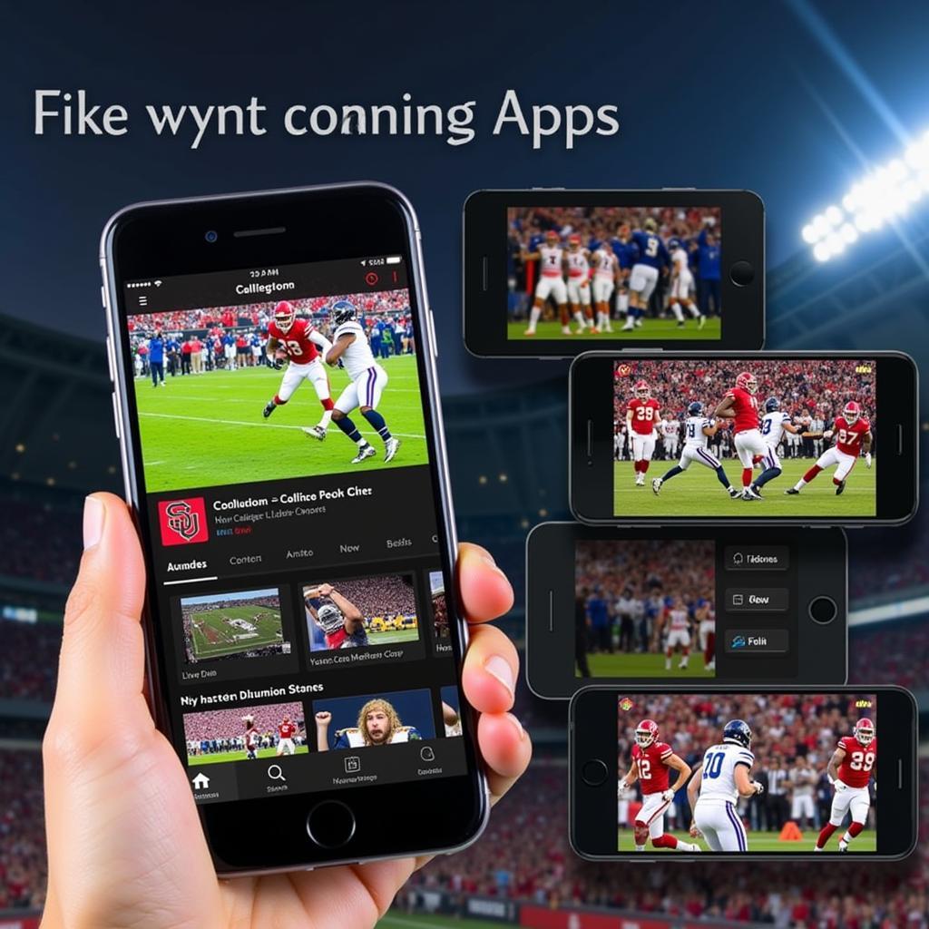 Best College Football Streaming Apps on Mobile Devices