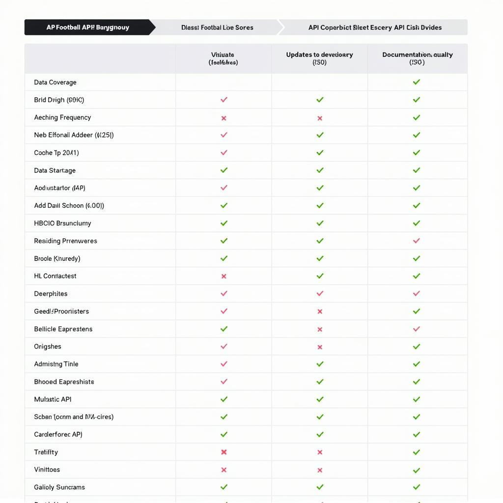 Comparing Different API Football Live Scores Providers