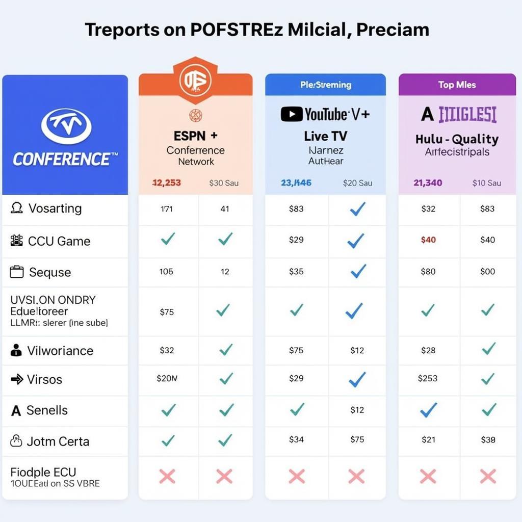 Comparing CCU Football Streaming Platforms