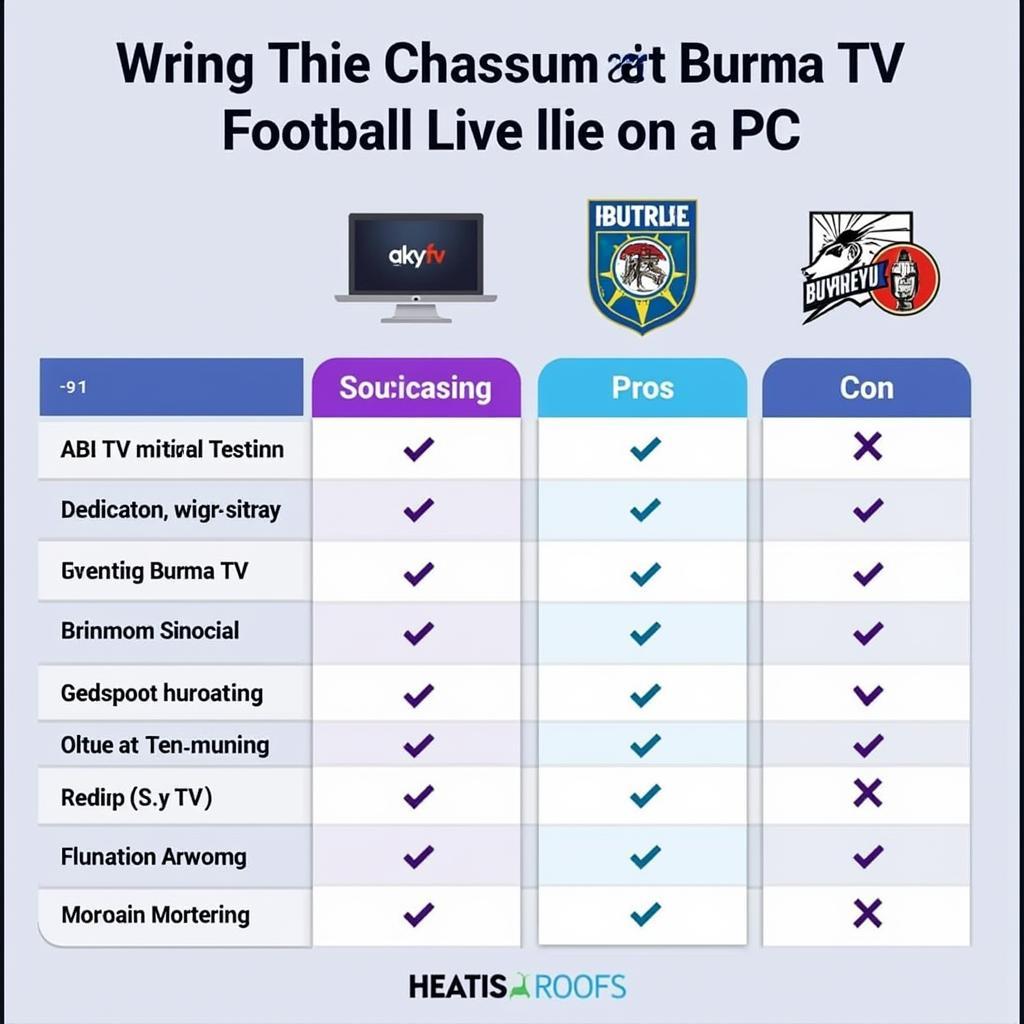 Comparing Different Methods to Watch Burma TV Football Live on PC