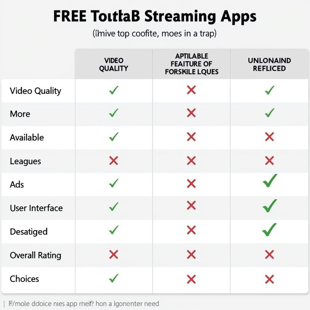 Comparing Features of Different Free Football Streaming Apps