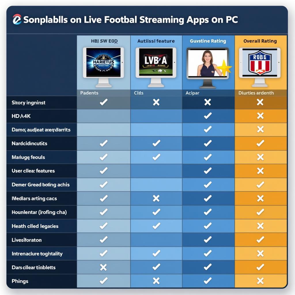 Comparison of Live Football Apps on PC