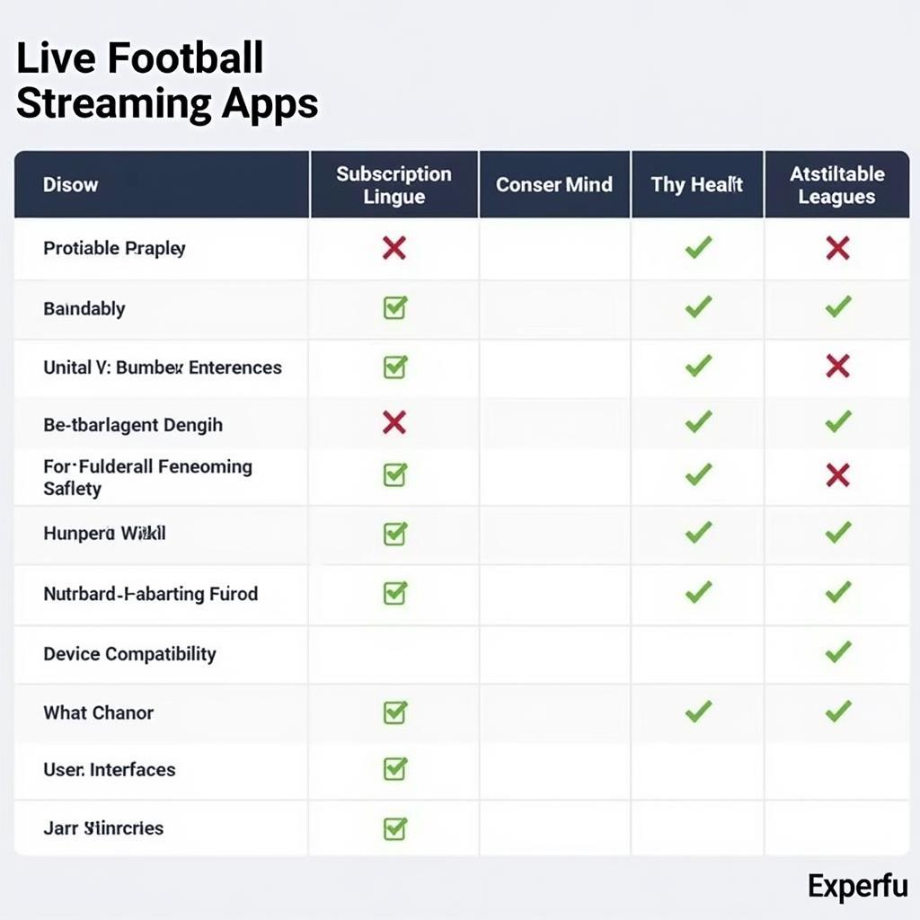 Comparing Live Football Streaming Apps Features