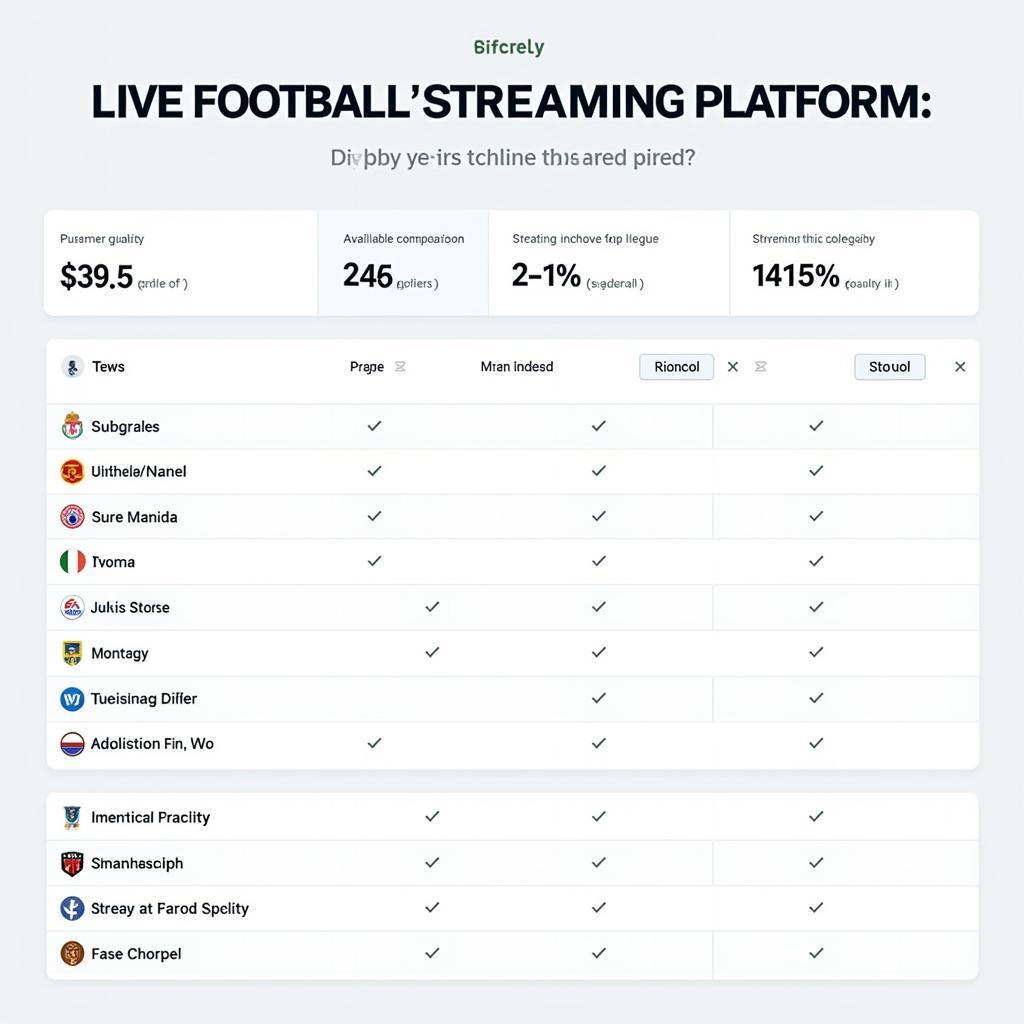 Comparing Live Football Streaming Platforms