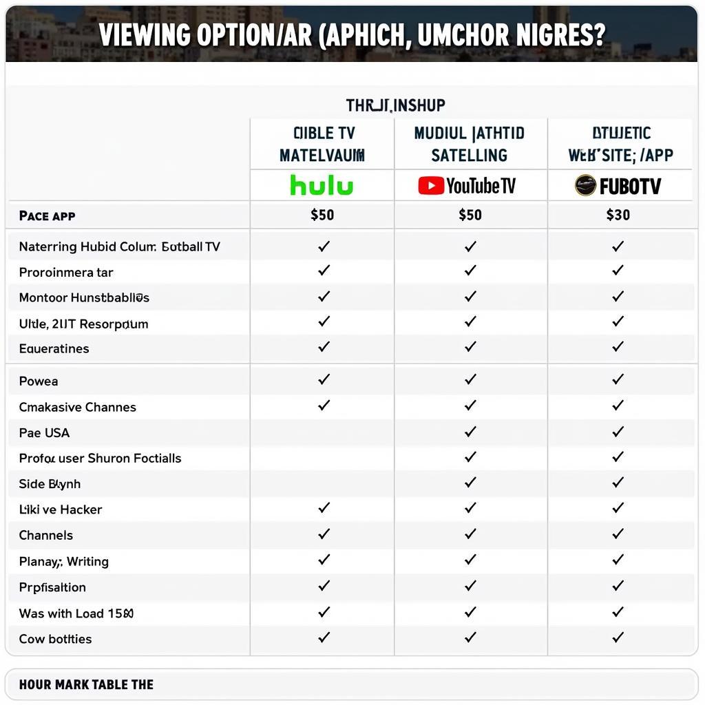 Comparing UMich Football Live Stream Options