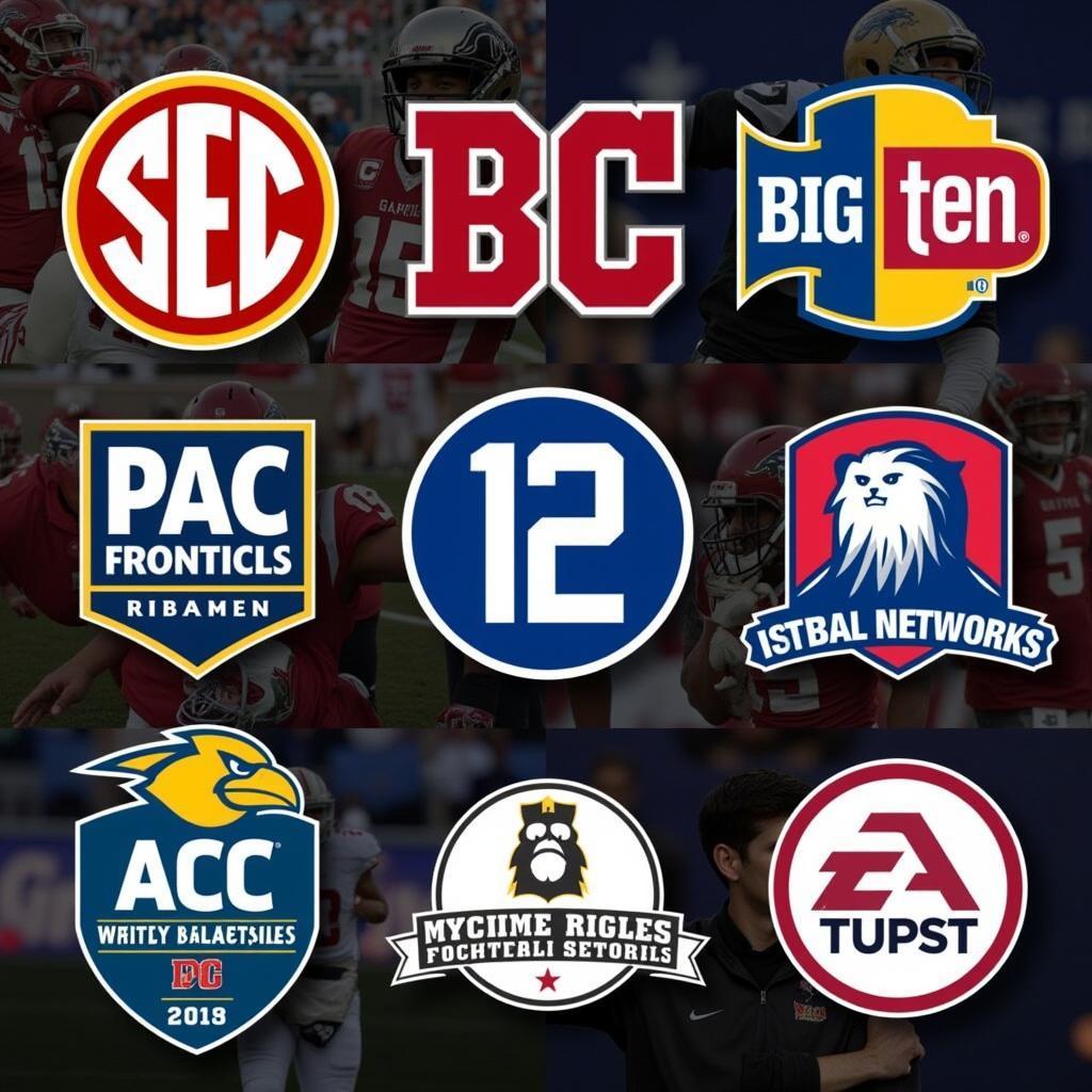 College Football Conference Networks