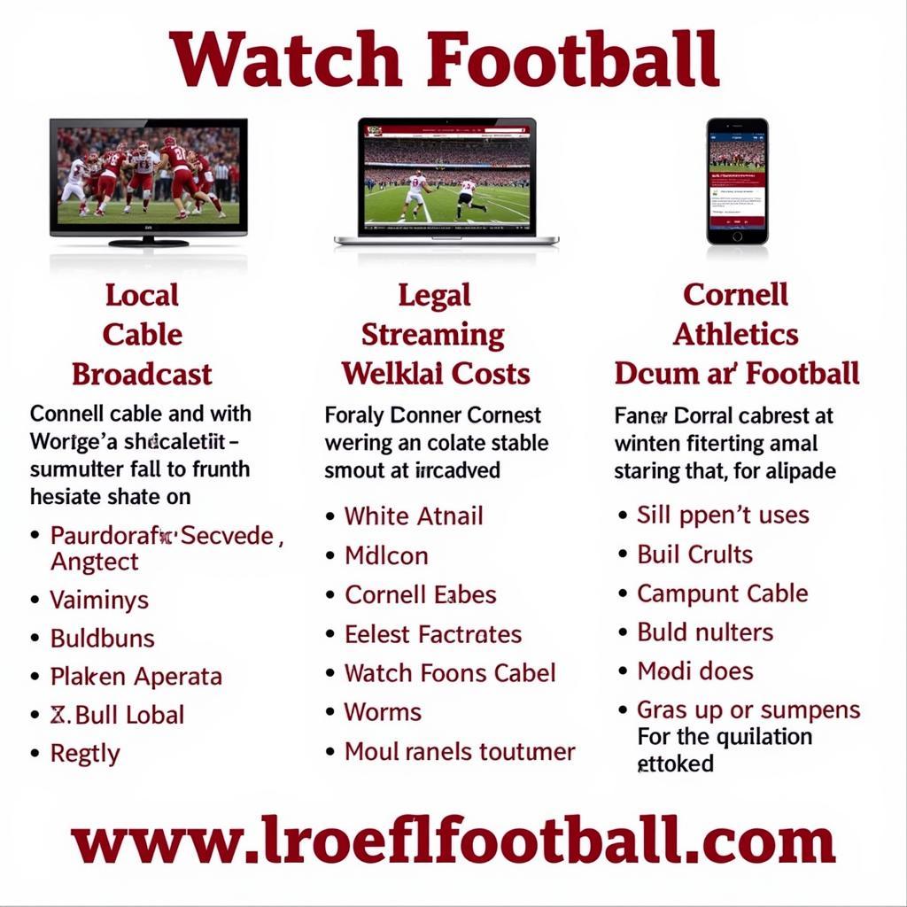 Alternative Cornell Football Viewing Options