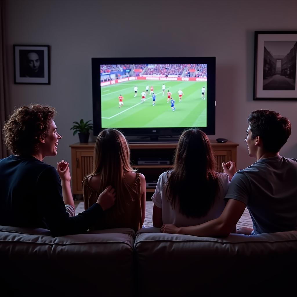 Covcath Football Live: Friends Watching Together