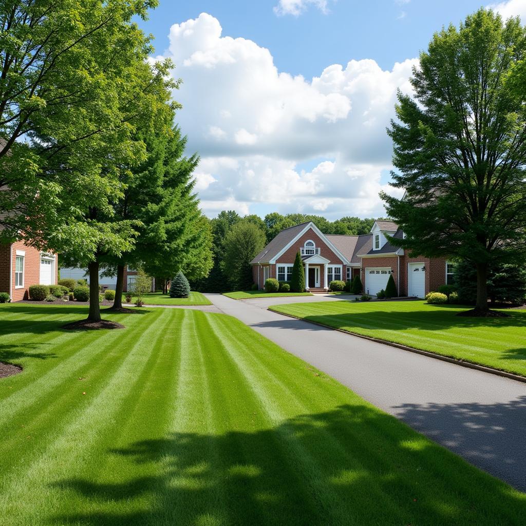 Cranberry Township Pennsylvania Suburban Neighborhood