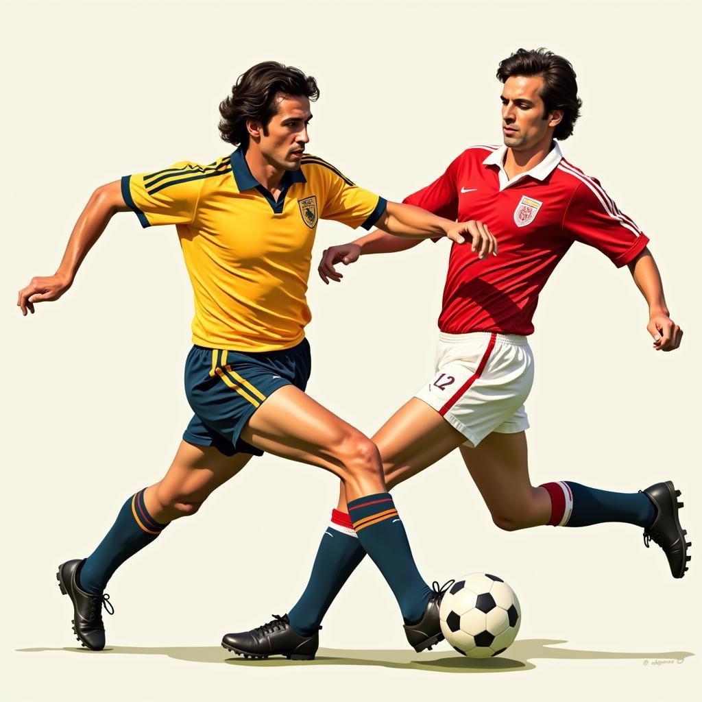 Cruyff and Beckenbauer: Defining the 70s