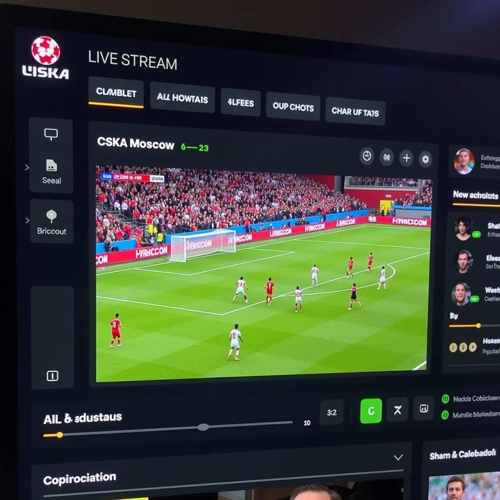 CSKA Moscow Official Live Stream Platform