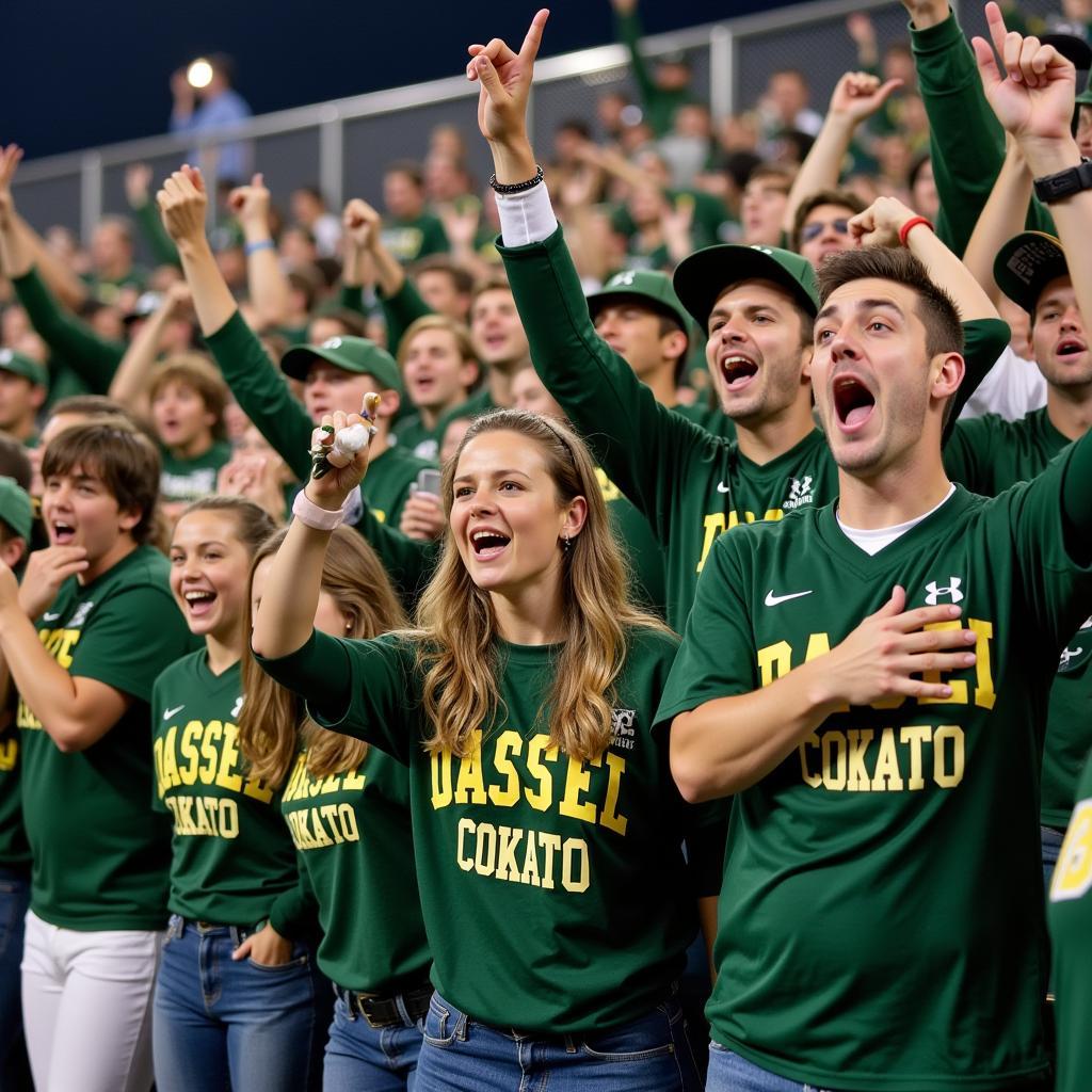 Dassel-Cokato Football Fans in the Stands