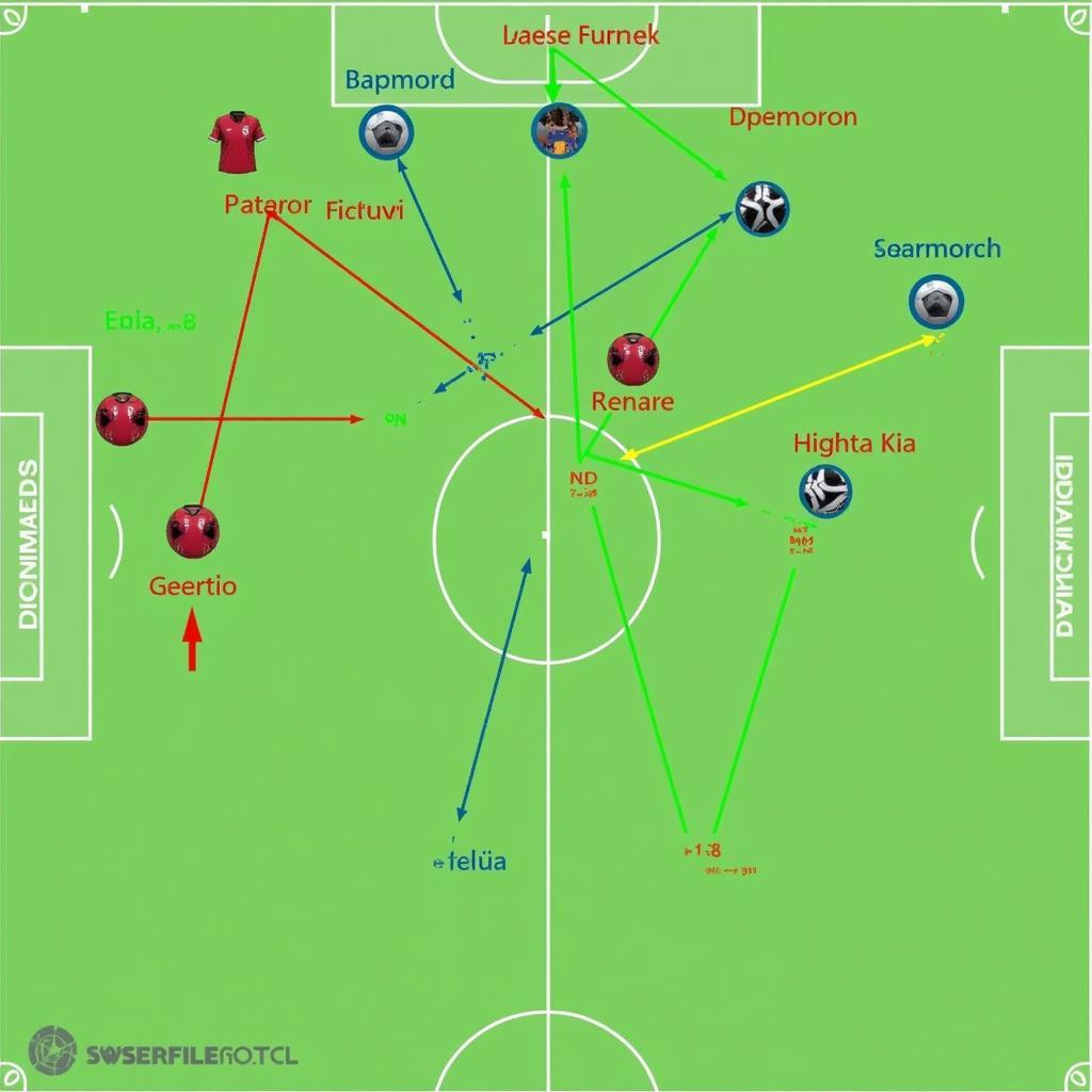 Denmark vs. Brazil Tactical Battle Formation