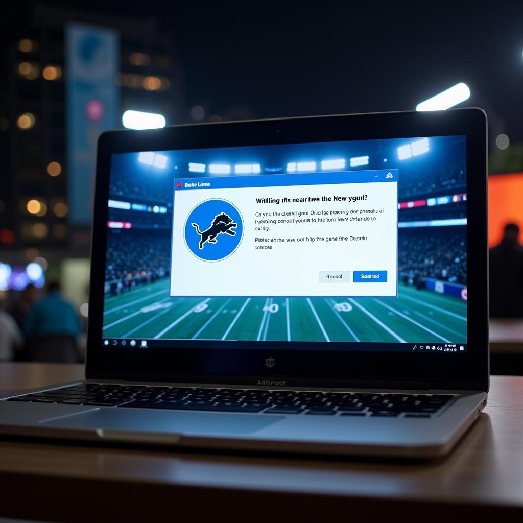 Detroit Lions Game Live Stream Reddit: Risks and Concerns