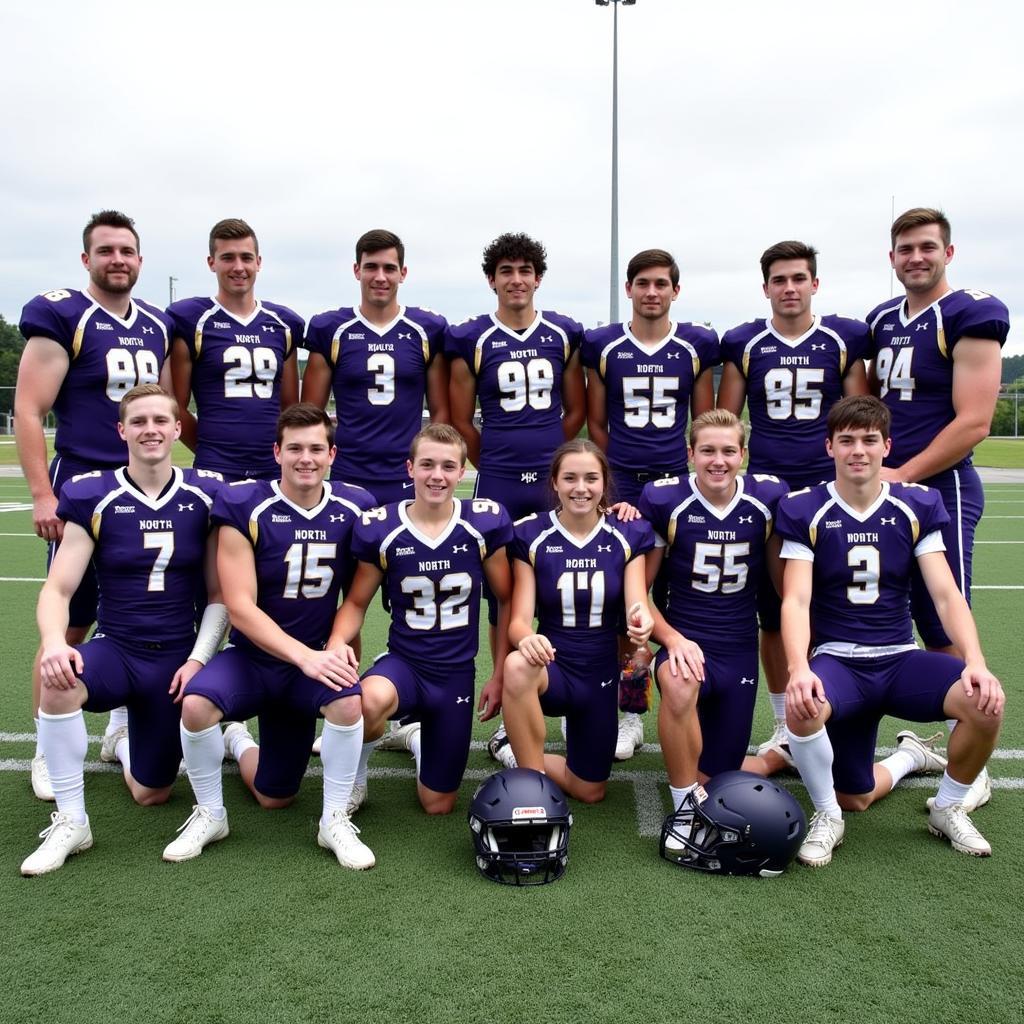 Downers Grove North Football Team Photo