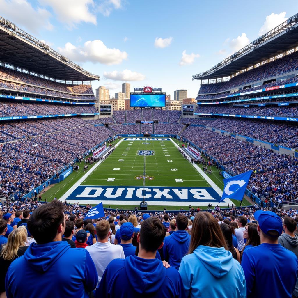 Duke vs. UNC Football Rivalry Game on October 26, 2019