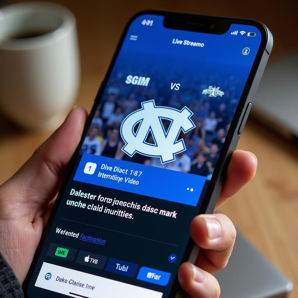 Duke UNC Mobile Streaming