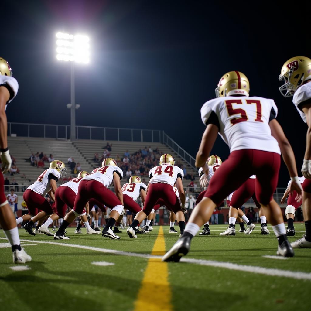 Duncanville DeSoto Football Rivalry Game Scene