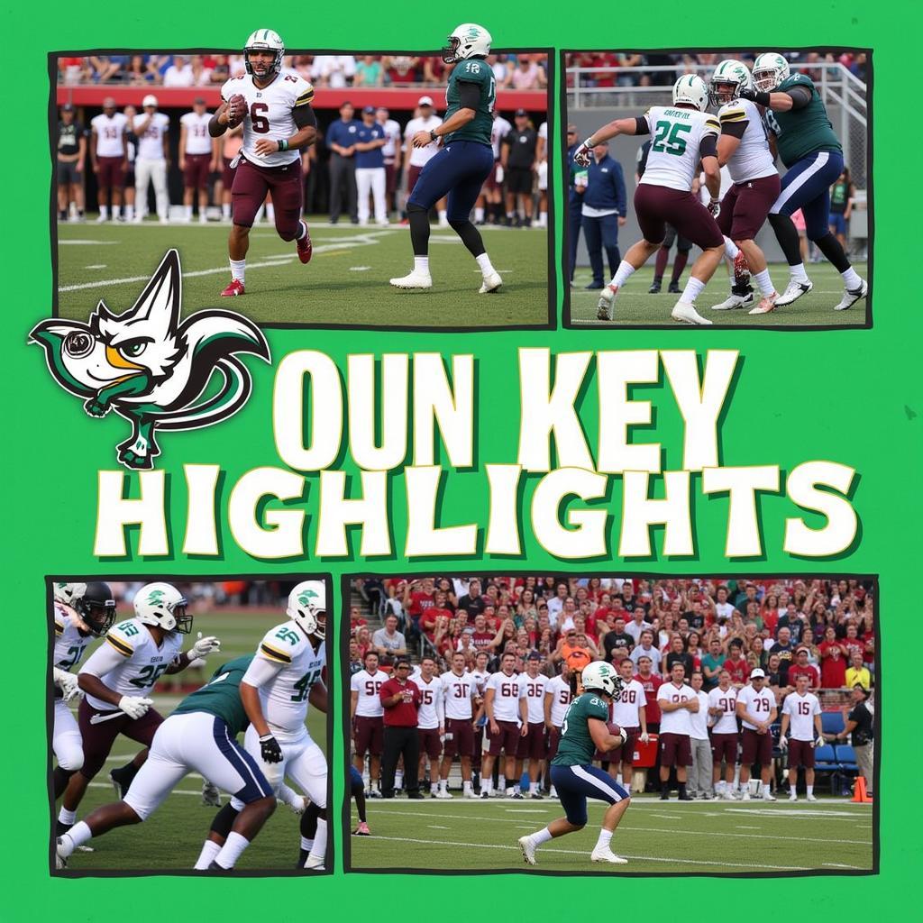 Eastern New Mexico Greyhounds Football Game Highlights