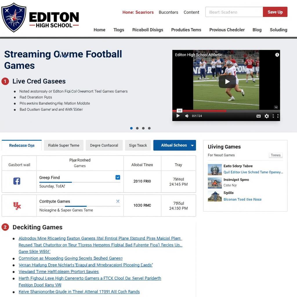 Edison Football Live Stream on Official Website