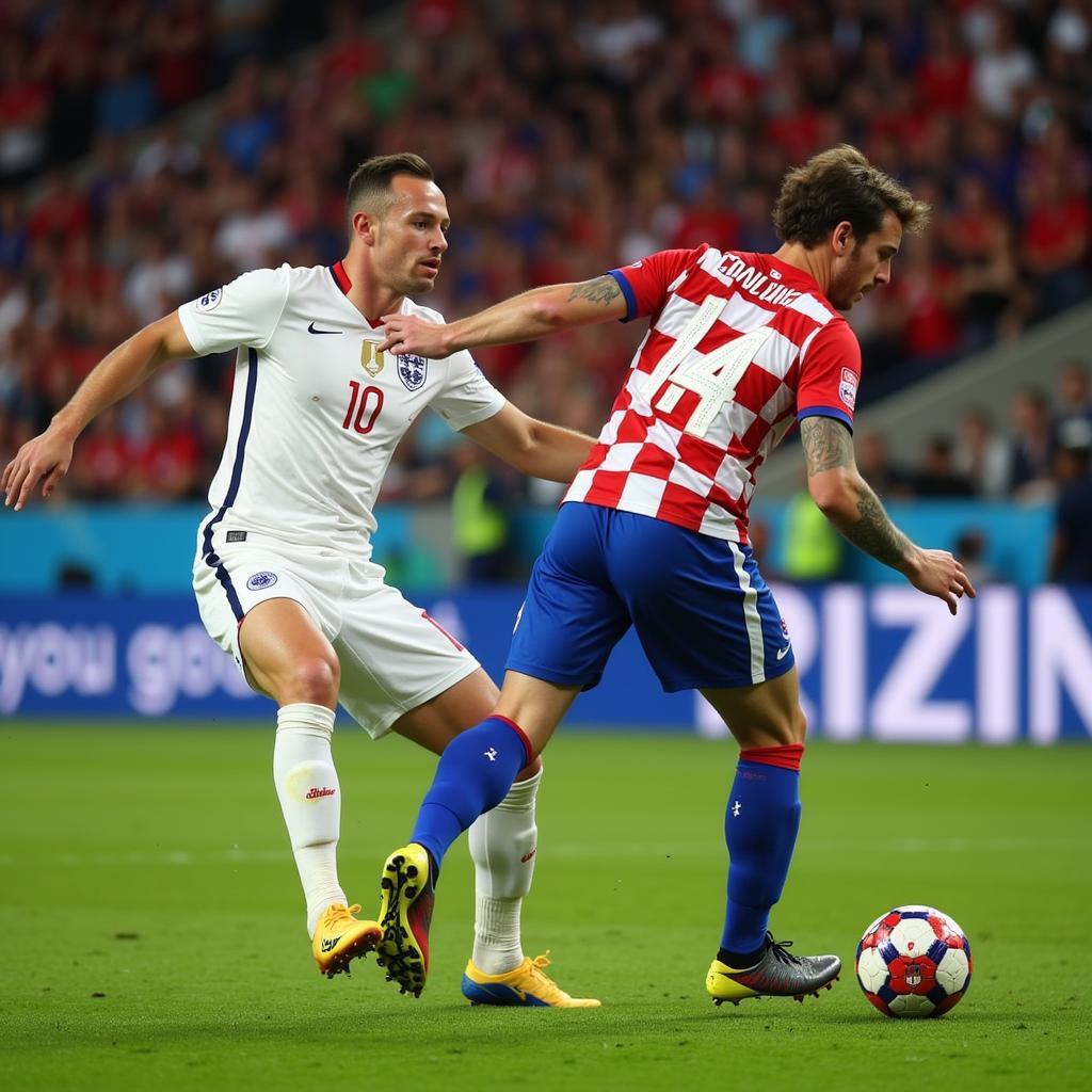 England vs Croatia World Cup 2018 Semifinal