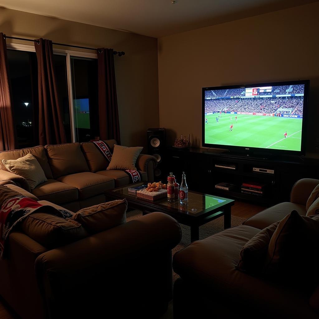 Creating the Perfect Football Viewing Atmosphere