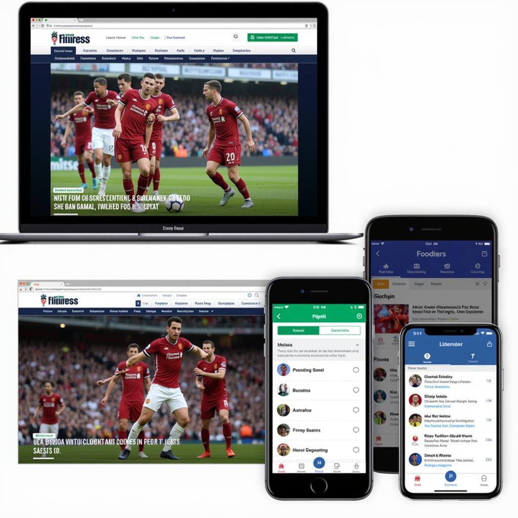 Accessing EPL news and analysis on different devices