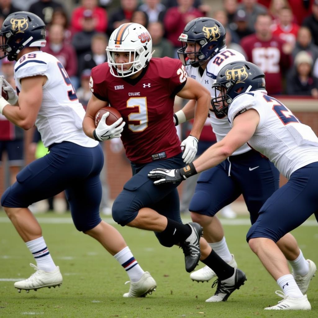 Erskine Football Live Game Action