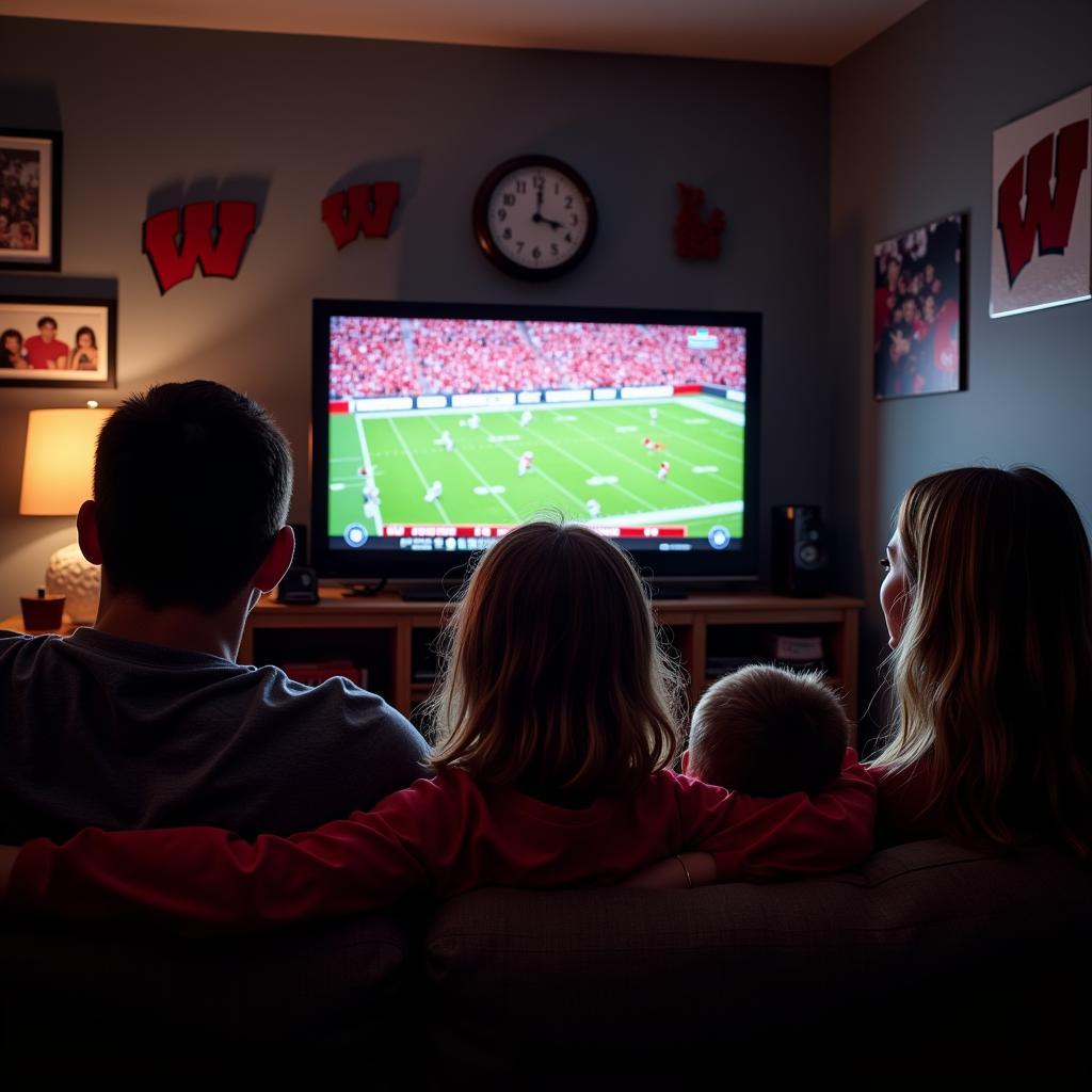 Wisconsin Badgers Football Live on ESPN