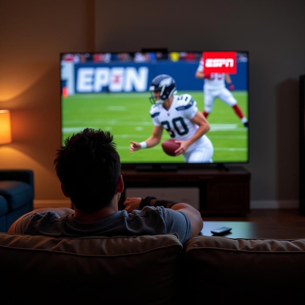 Watching Live Football with an ESPN Cable Subscription