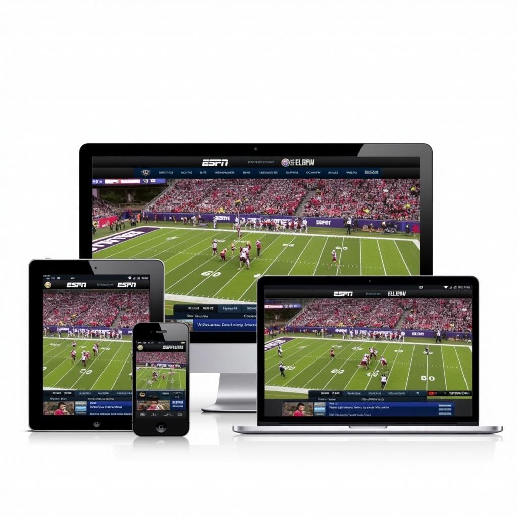 ESPN College Football Live Streaming on Multiple Devices