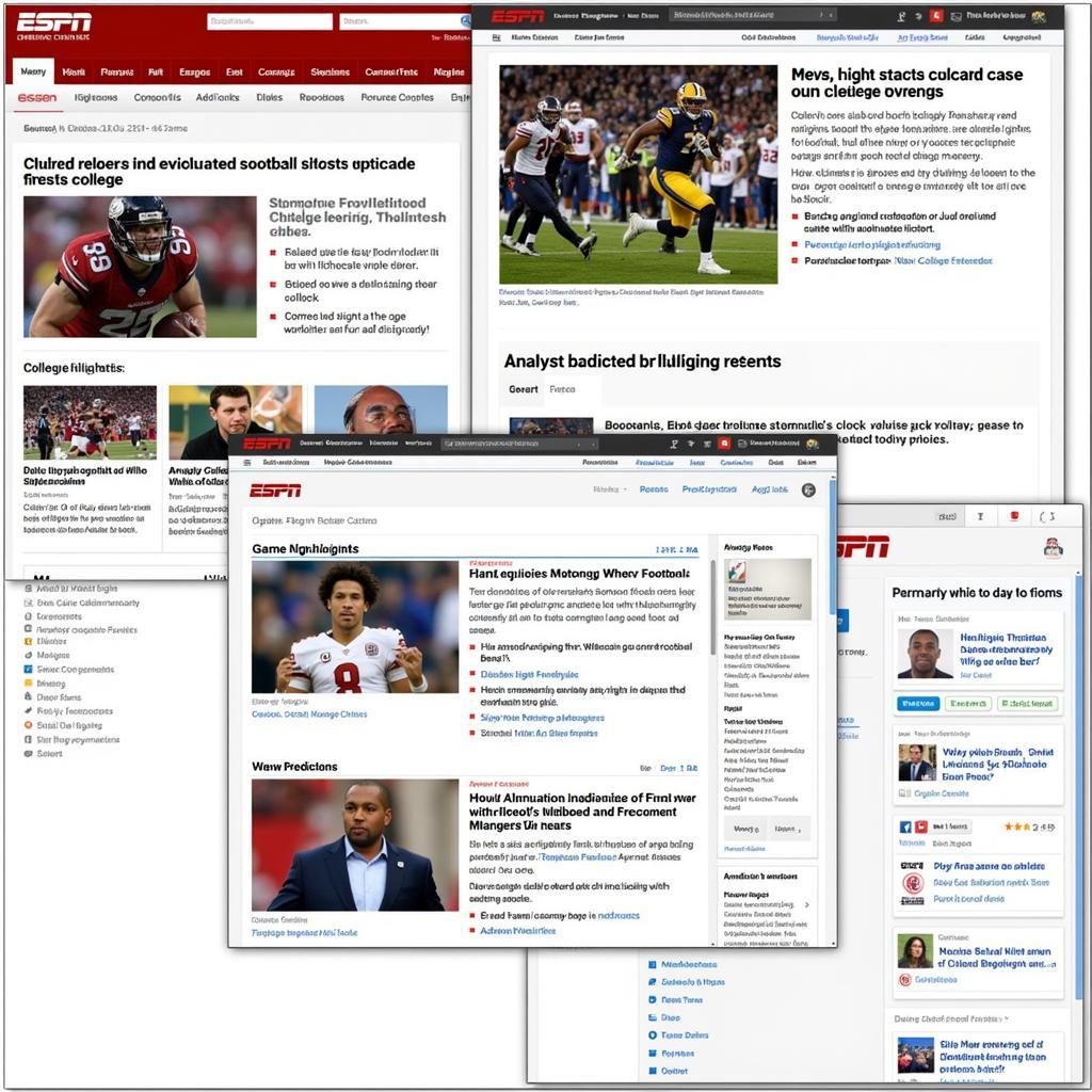 Exploring ESPN's College Football Resources