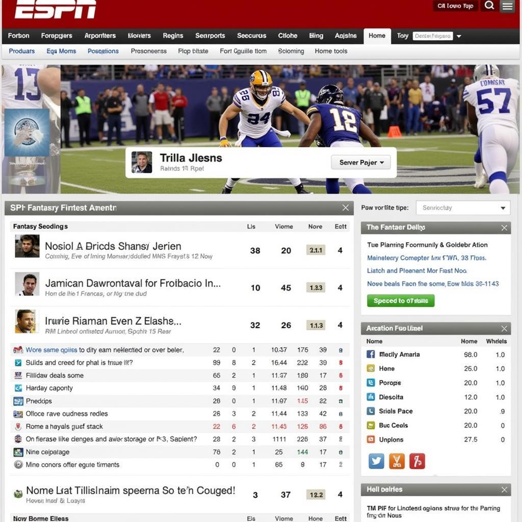 ESPN Fantasy Football Live Scoring Updates