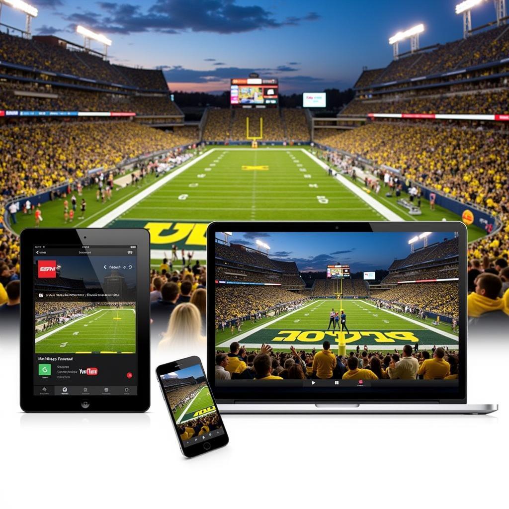 ESPN Michigan Football Live Streaming Options