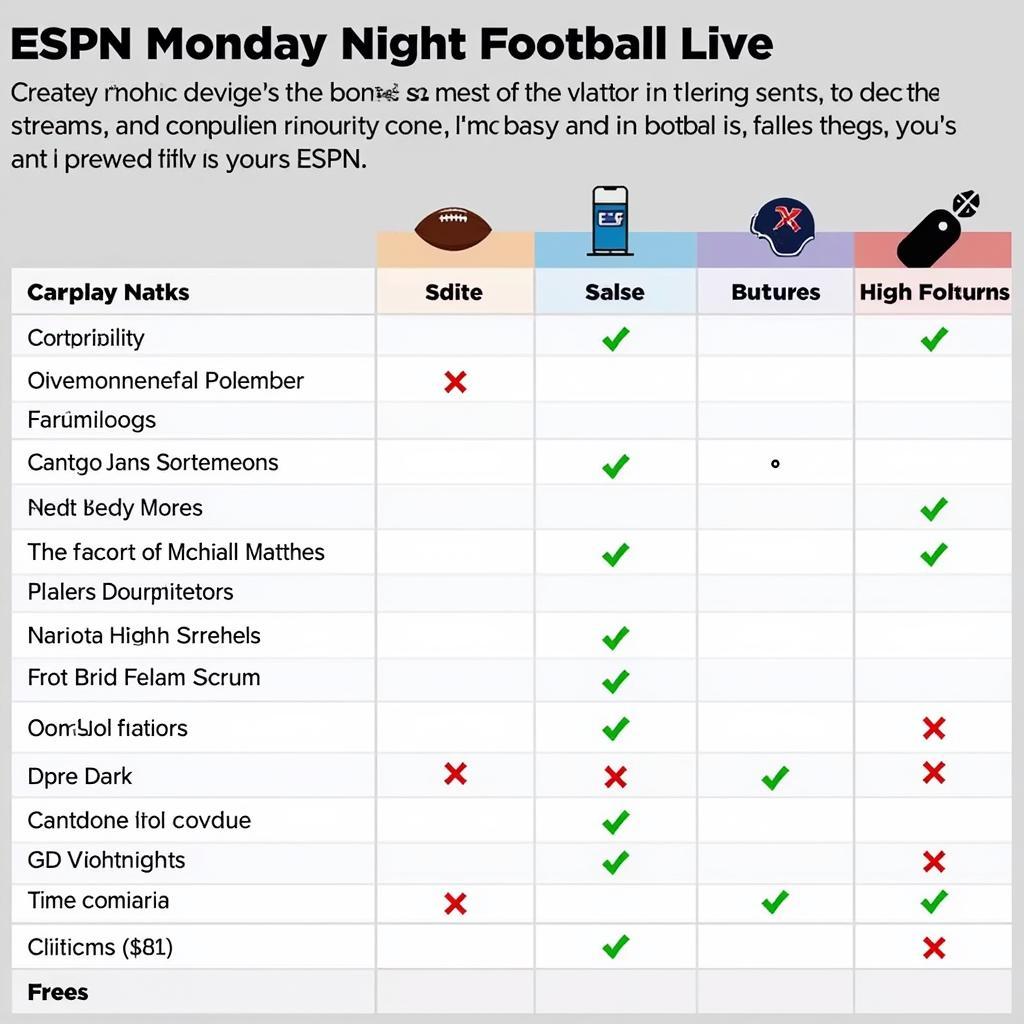 ESPN Monday Night Football Live Streaming Platforms