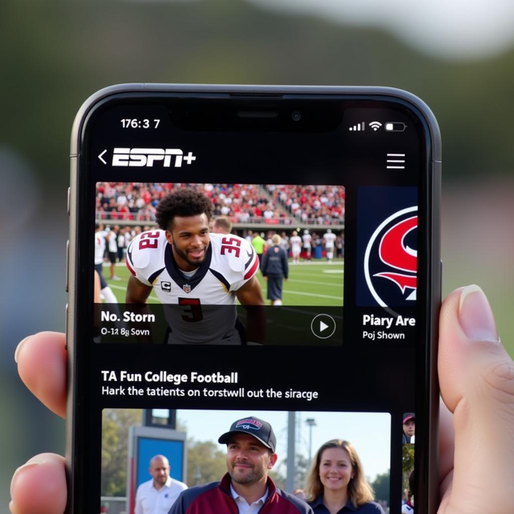 ESPN+ College Football Live Streaming