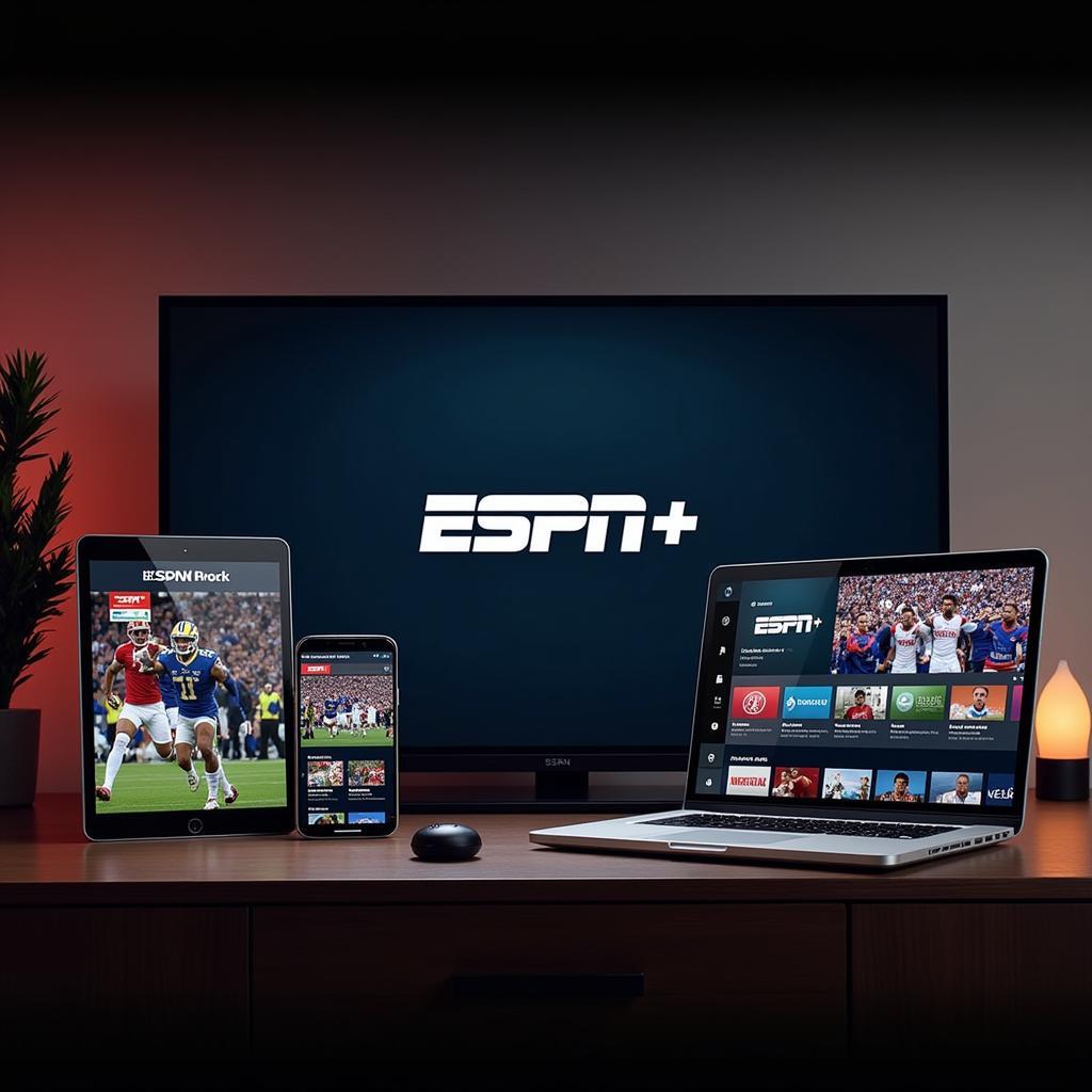 ESPN+ Compatible Devices: Smartphone, TV, and Laptop