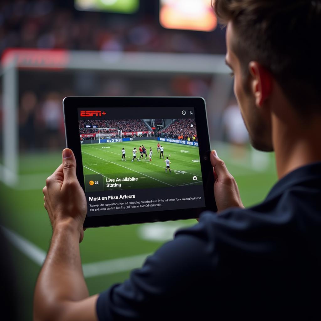 Live Football Streaming on ESPN+