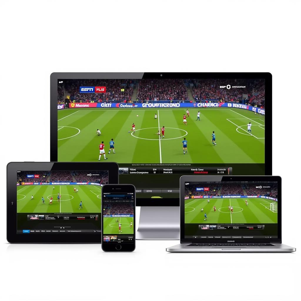 ESPN Plus Live Football on Different Devices