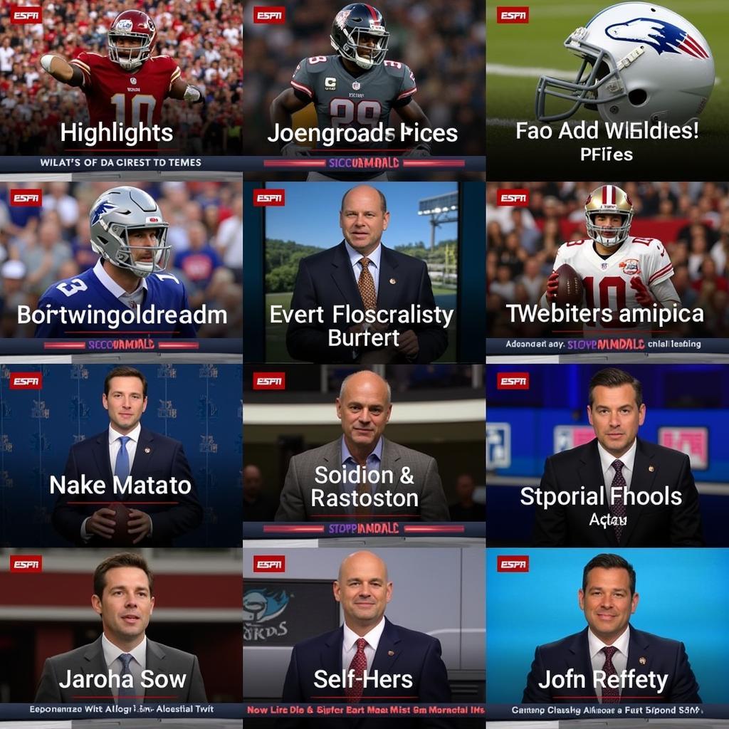 ESPN Plus NFL Content and Features