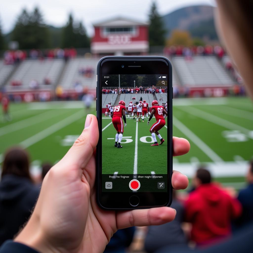 Following Eureka High School Football on Your Phone