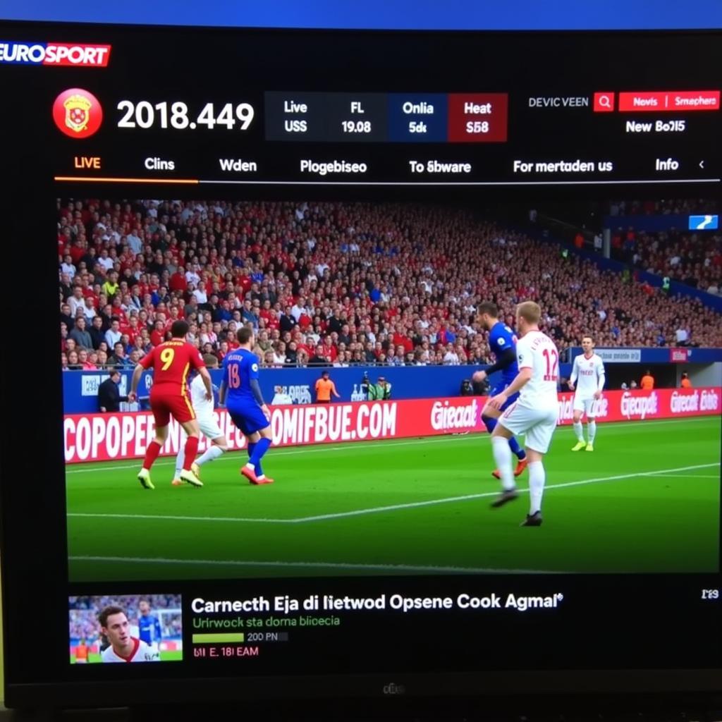 Eurosport Copa del Rey Live Stream Screenshot