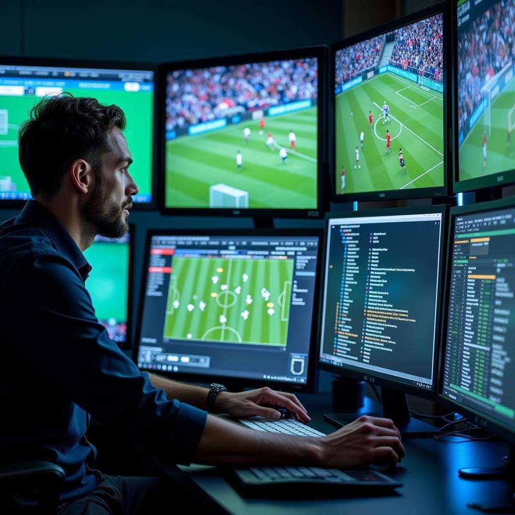 Expert Analyzing Football Match Statistics