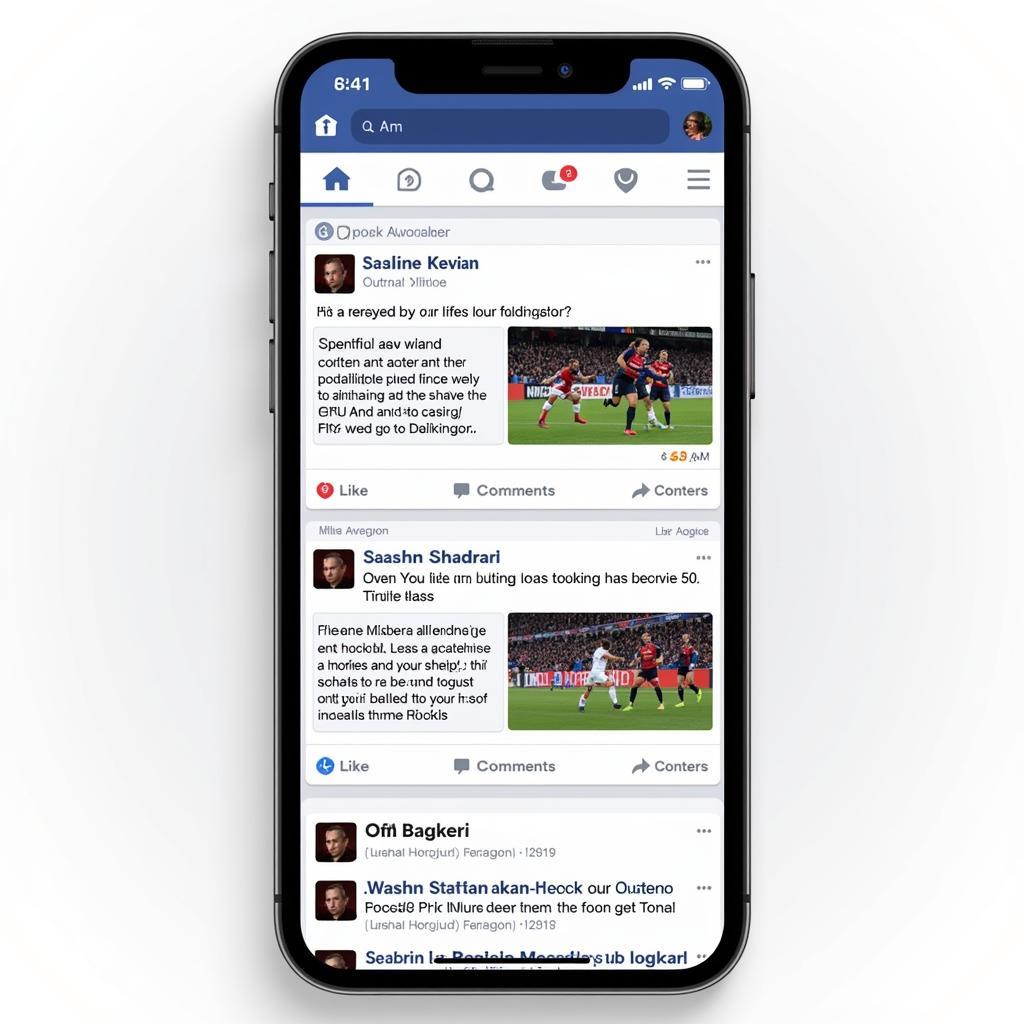 Facebook Live Football News Updates