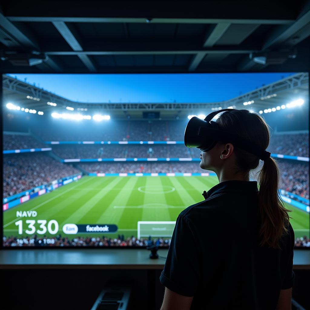 Future of Facebook Live Football with VR Integration