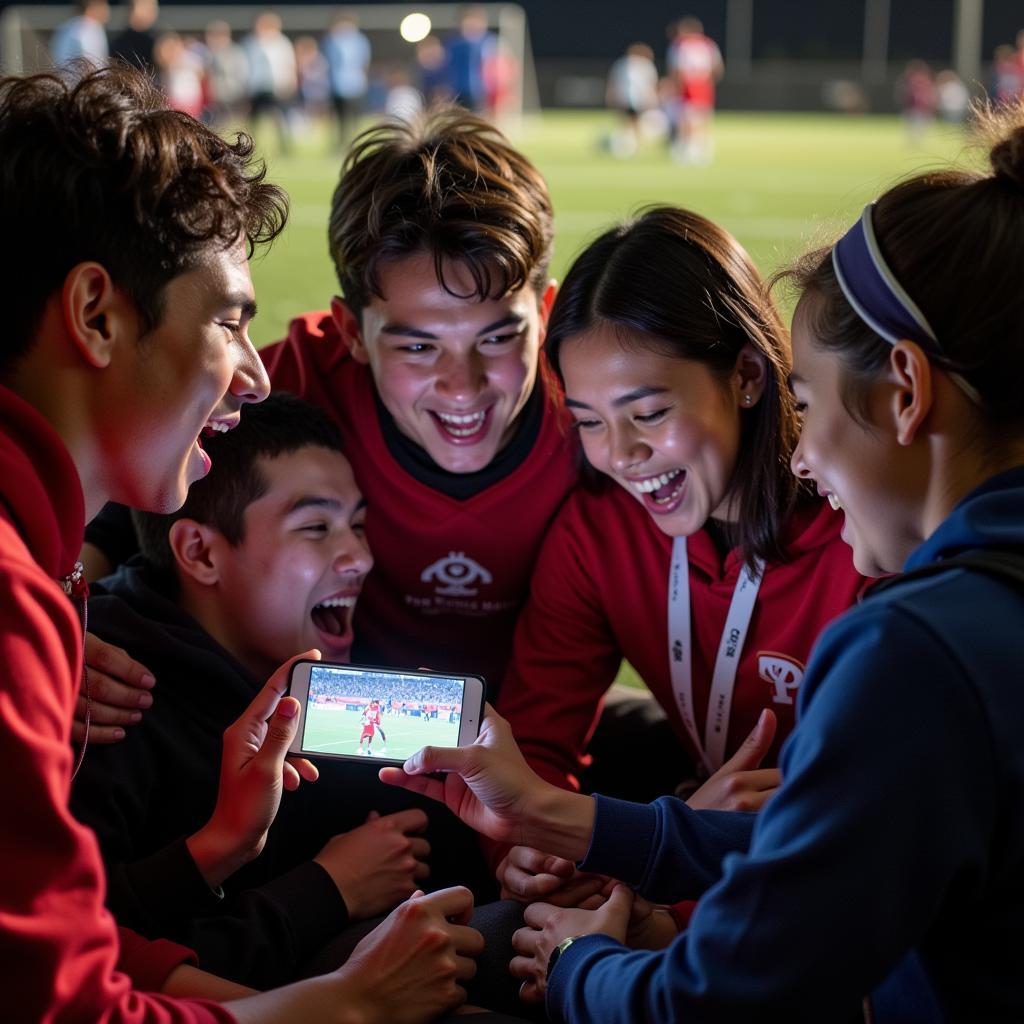 Fans Watching Diamond Ranch Academy Football Live Stream on Mobile