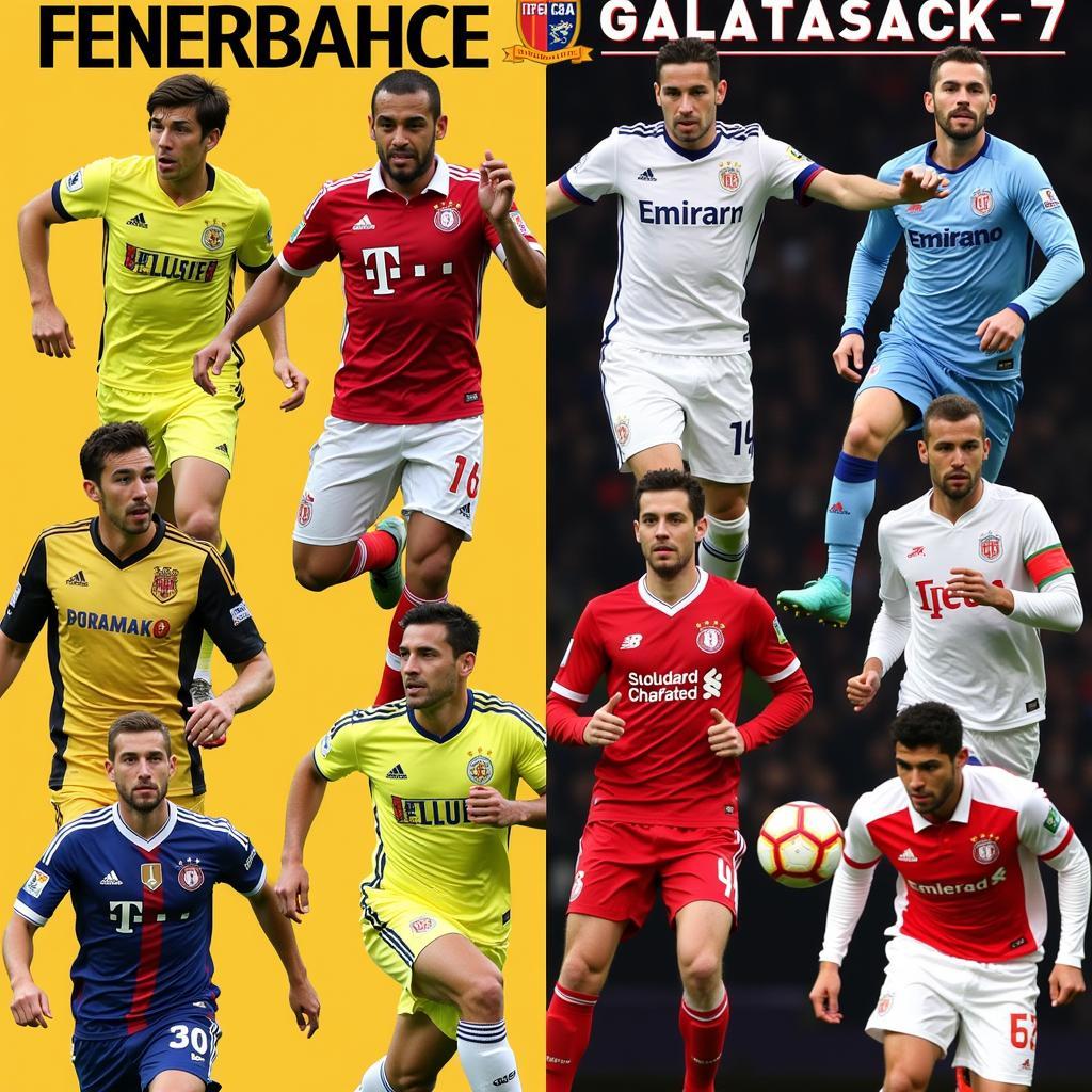 Fenerbahçe and Galatasaray Key Players