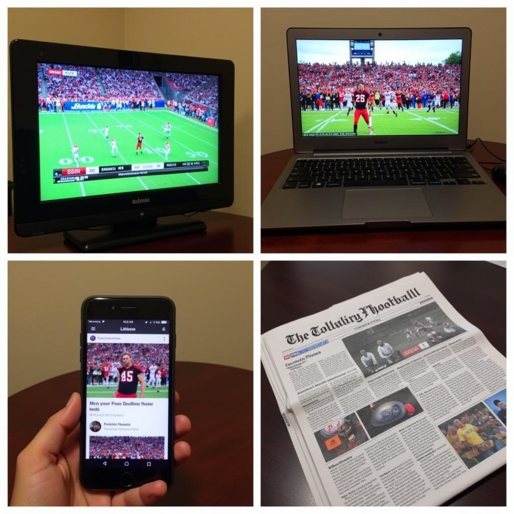 Finding Live College Football Games on Different Platforms